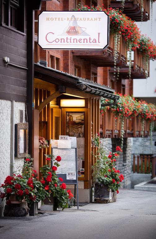 Hotel Continental Zermatt Buitenkant foto
