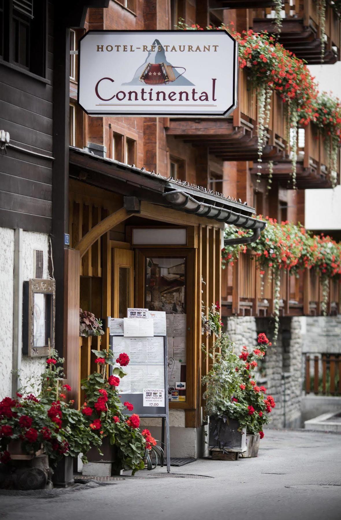 Hotel Continental Zermatt Buitenkant foto